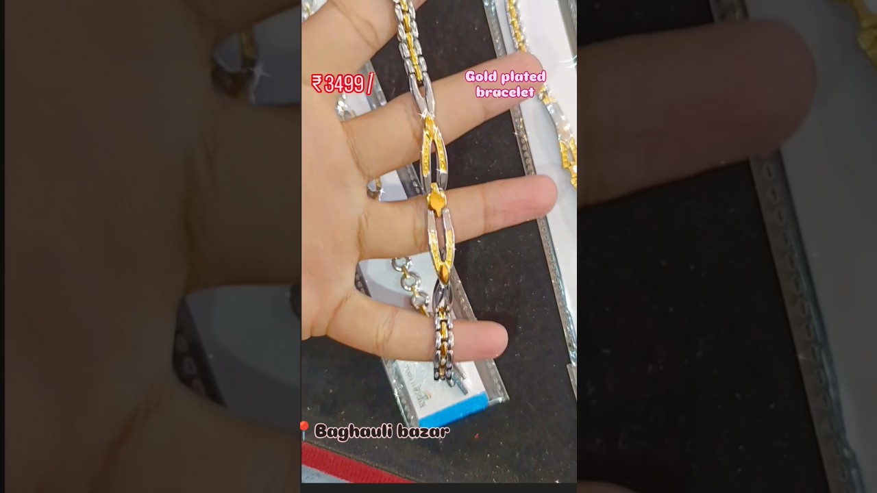 Gold plated bracelet#gold #goldjewellery #goldaccessories #fashion #instagram #trendingshorts