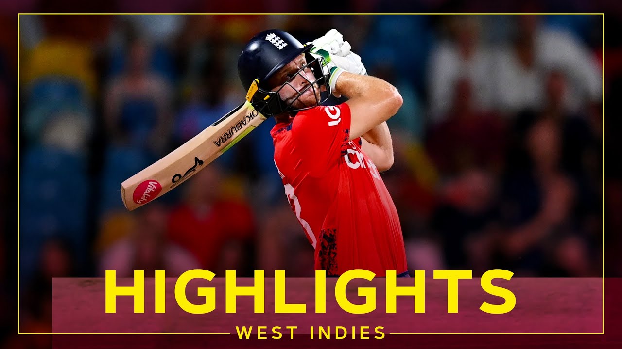 Buttler Smacks 83 off 45 | Highlights | West Indies v England | 2nd T20I
