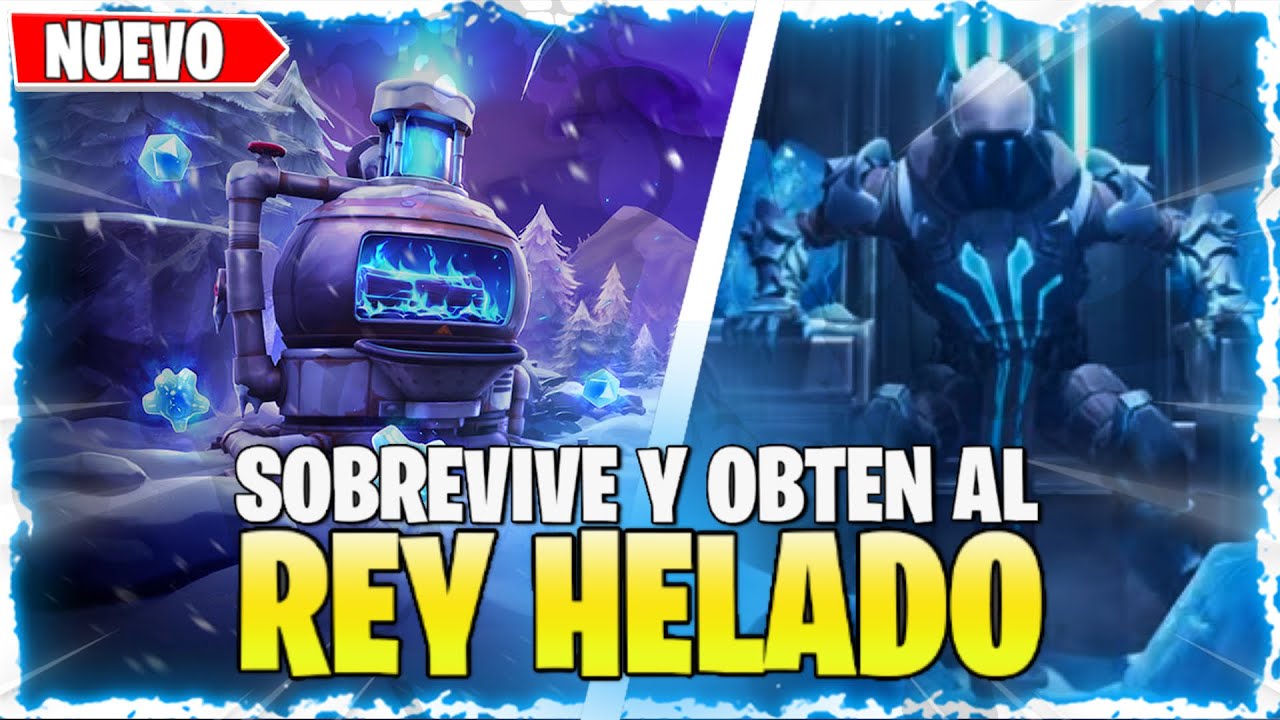 🔵CONSIGUE Fácil al REY HELADO en FROSTNITE Salvar el mundo Fortnite 2023