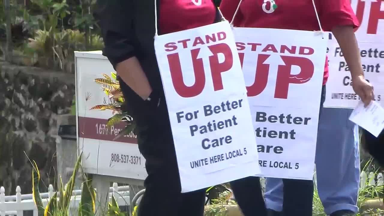 ‘Sitting and rotting’: Families, workers demand better patient care during protest