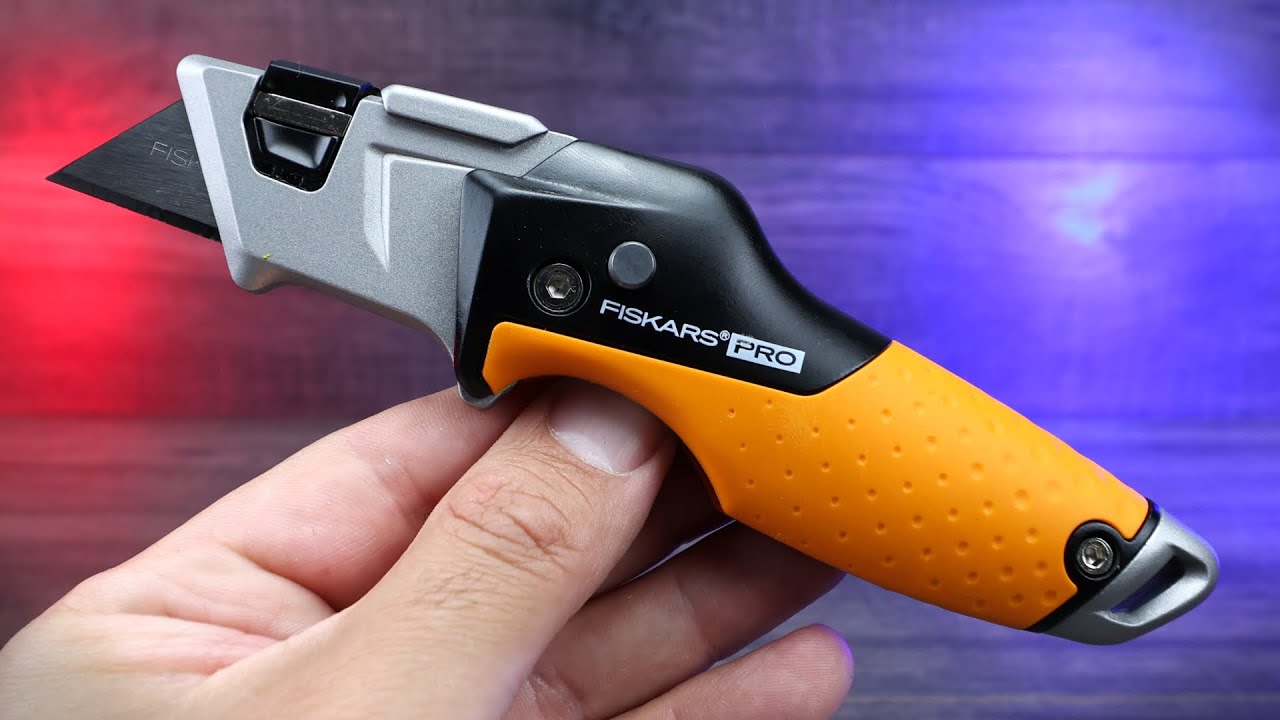 Fiskars Pro Folding Utility Knife - This is How it Works