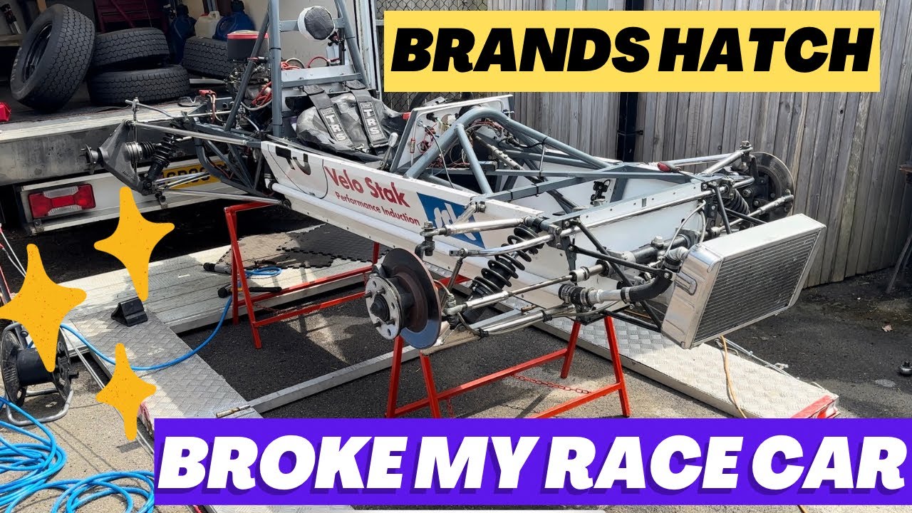 Brands Hatch Broke my Formula Ford