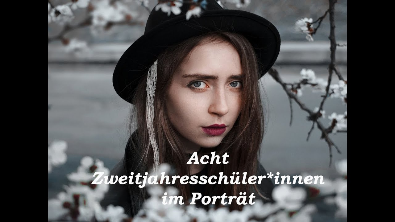 Acht Zweitjahresschüler*innen im Porträt