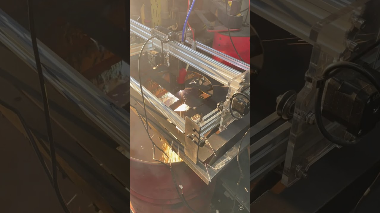 Laser engraver plasma cutter conversion