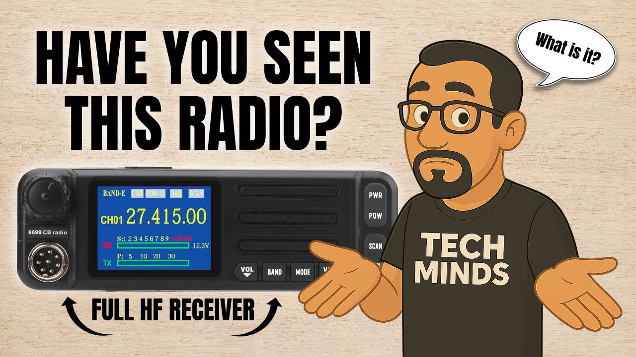 The HamGeek 6699 Is The Most Intriguing Radio I Have EVER Seen!