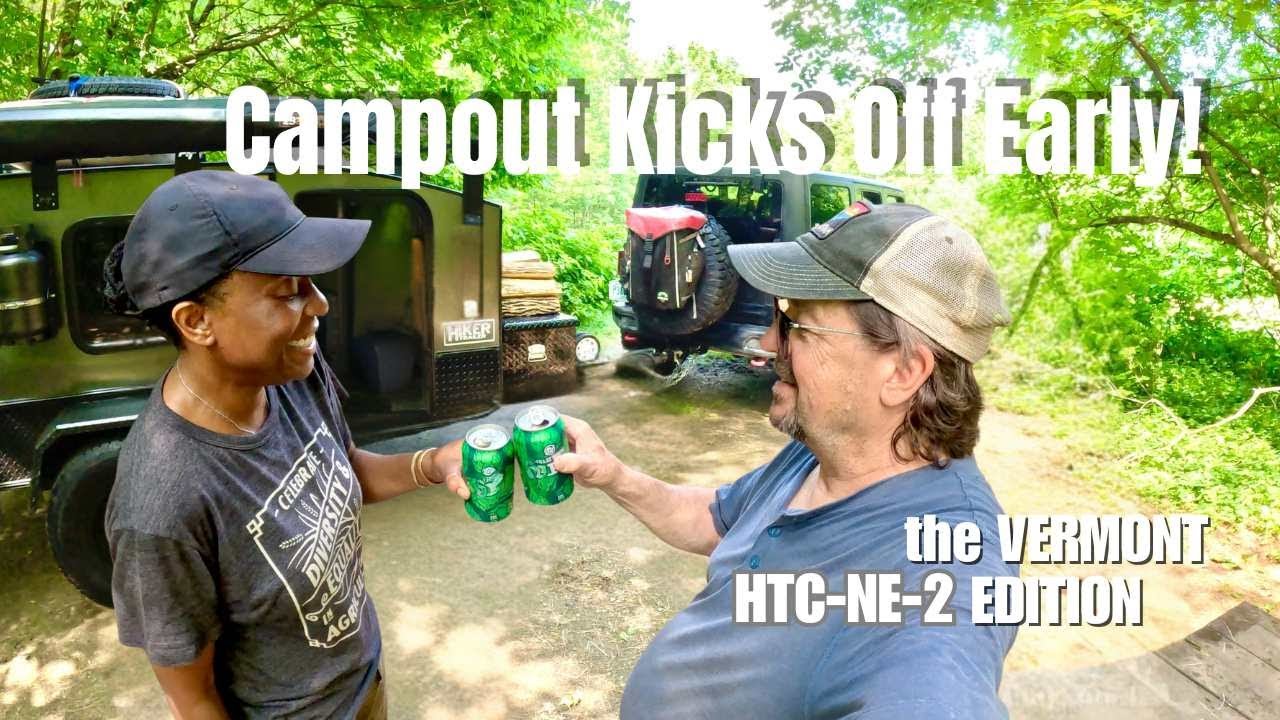 Early Arrivals at the HTC-NE 2 Campout