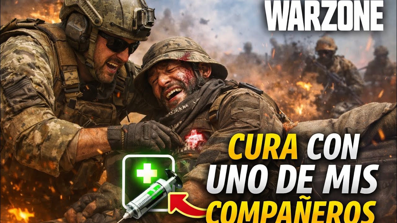 En cura con uno de mis compa