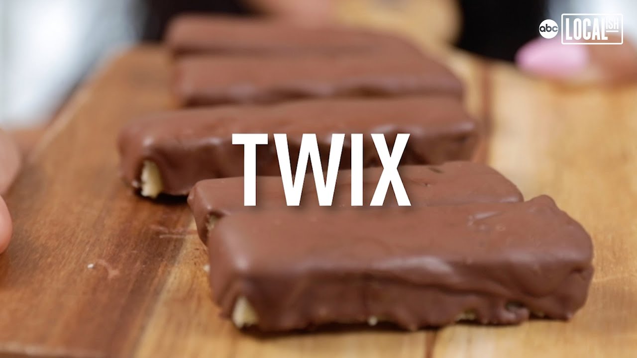 How to make Twix chocolate bars from scratch! | Bite Size