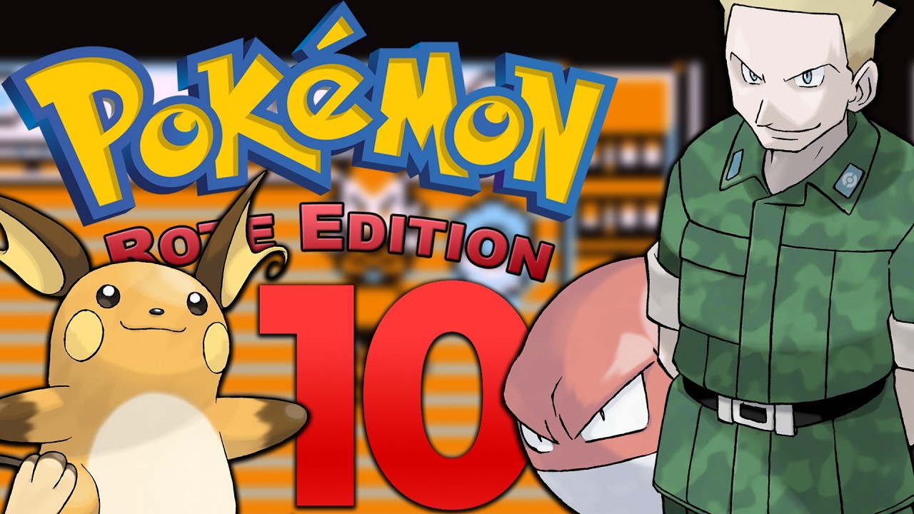 POKEMON ROT [10] MAJOR BOB und seine ELEKTRO POKEMON [Lets Play] [Deutsch]