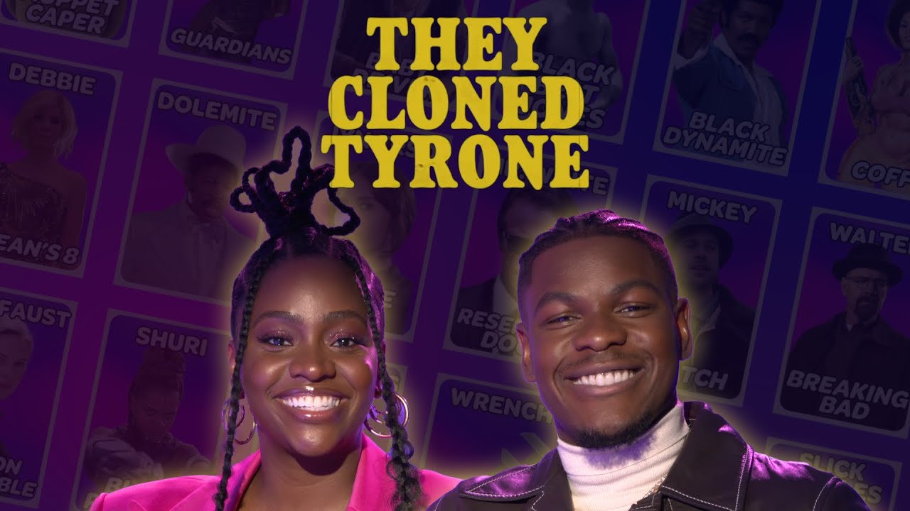 'They Cloned Tyrone' stars John Boyega and Teyonah Parris choose their ideal cast for a caper film