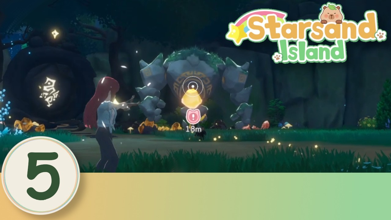 Defeating the Crystalith and Making a Gear Smith! - Starsand Island Early Access - Episode 5