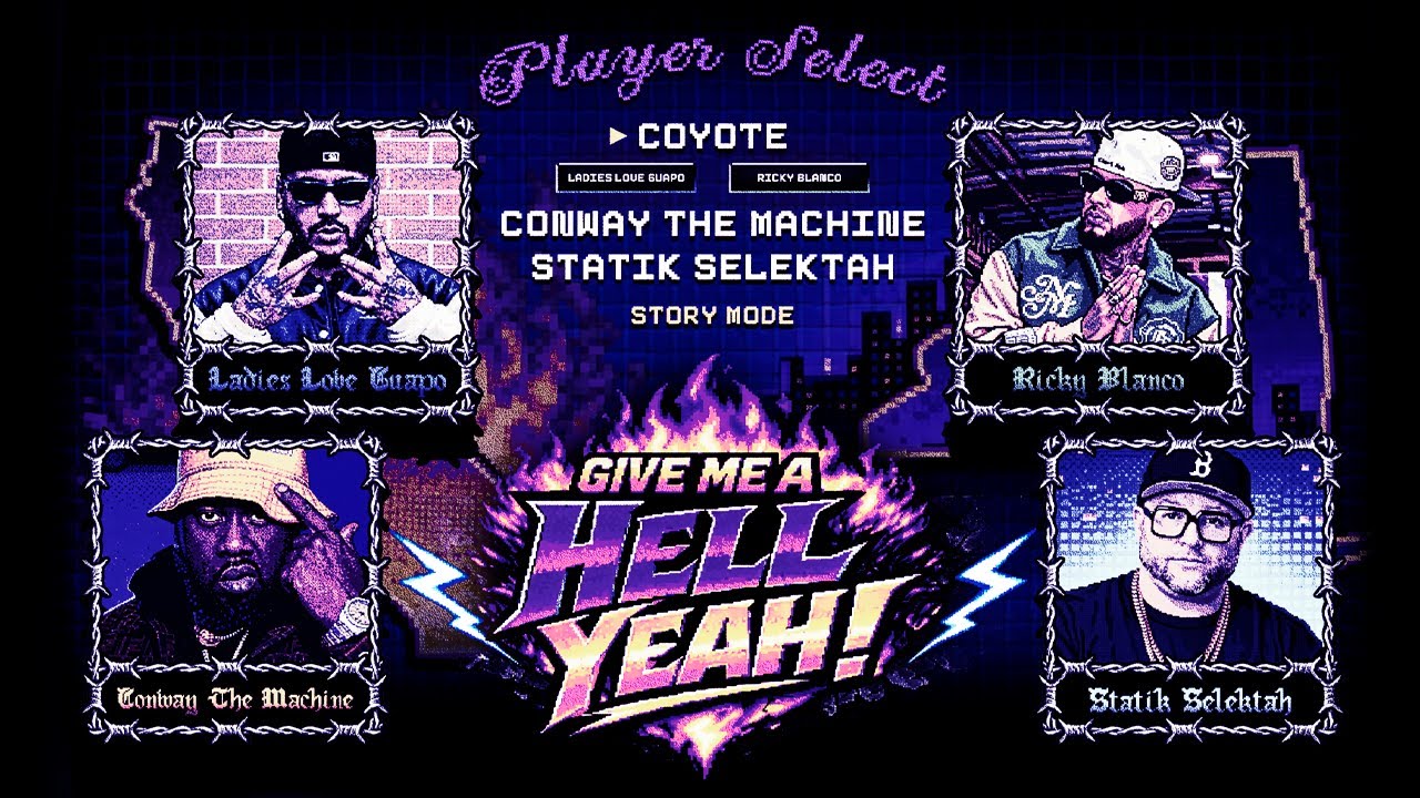 Coyote, Conway The Machine & Statik Selektah - Give Me A Hell Yeah! (official video)