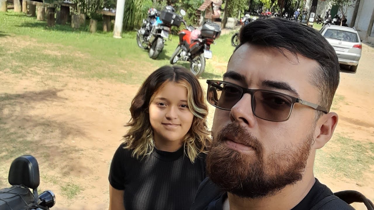 Moto vlog com a minha filha. 🎥🎦