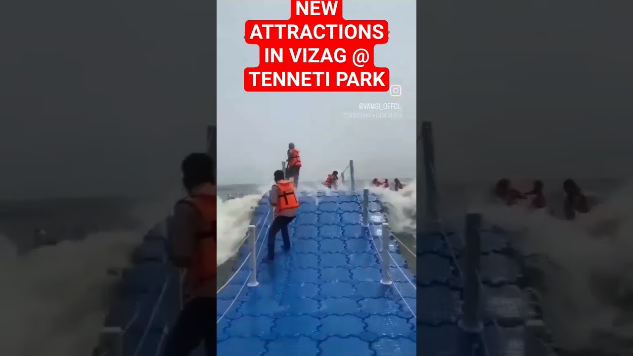 NEW ATTRACTIONS IN VIZAG @ TENNETI PARK