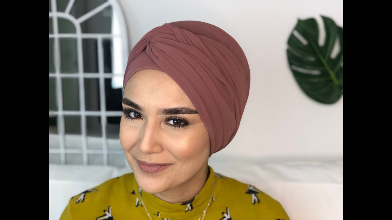 Summer Turban Tutorial I1 Pin Style I Easy I Modest