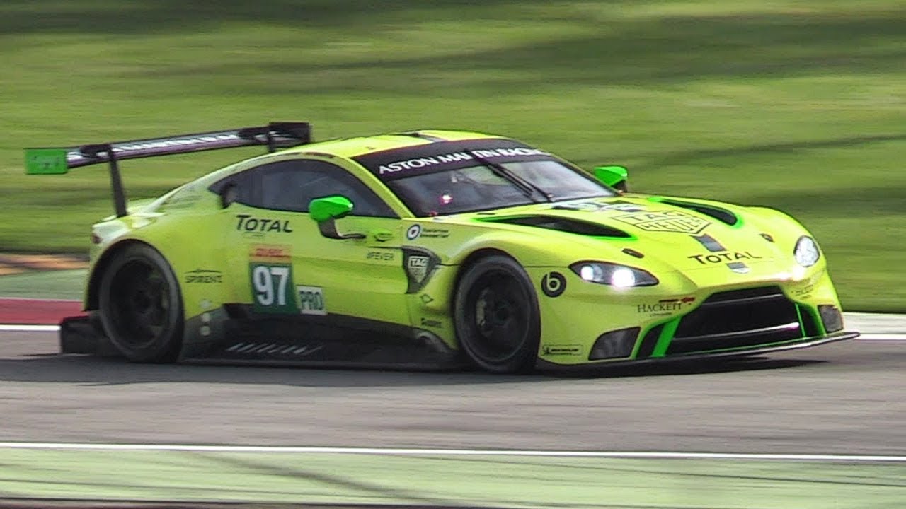 New Aston Martin Vantage GTE 2018 Testing at Monza Circuit!