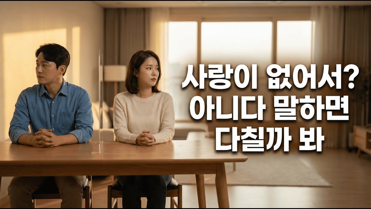 부부인데도 말이 사라진 진짜 이유 | 틀어놓고 듣는 인생 이야기