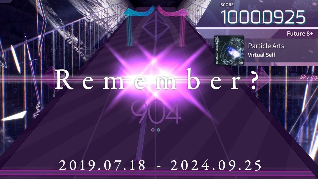 【Arcaea Deleted Song】 Particle Arts [Future 8+] PURE MEMORY