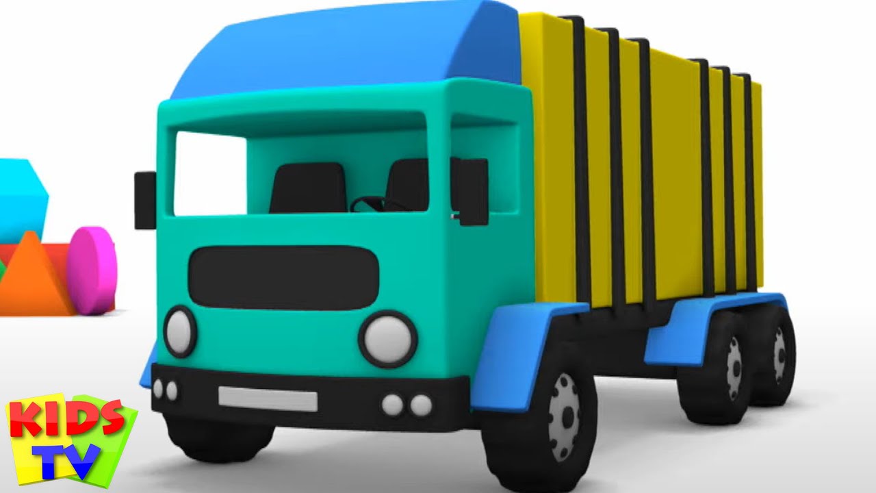 Sopor lastbil f&ouml;r barn + Mer Vechile videor - Kids TV Svenska