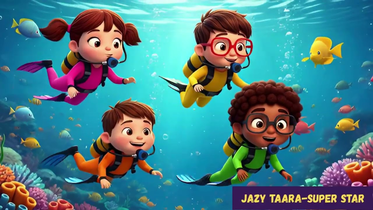 Ep. 12 | गोवा की Picnic 🌴 | Jazy Taara का Funny Underwater Adventure 🐙 | Kids Travel Story in Hindi