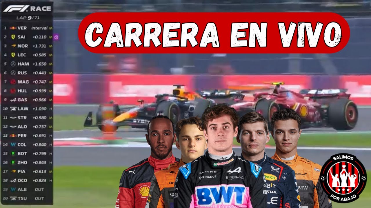 🔴 FORMULA 1 EN VIVO | CORRE COLAPINTO | GP DE MEXICO | CARRERA EN VIVO [ F1 EN DIRECTO ]