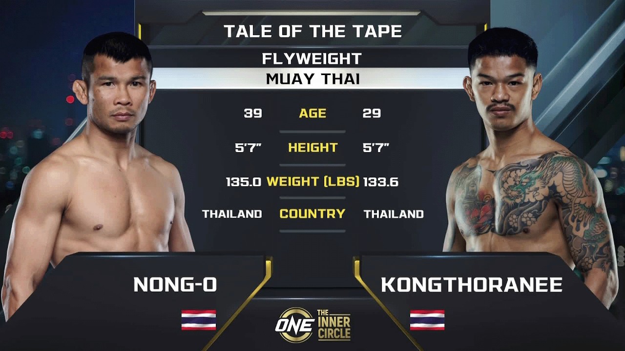 Nong-O против Kongthoranee III | Полный бой по муай-тай