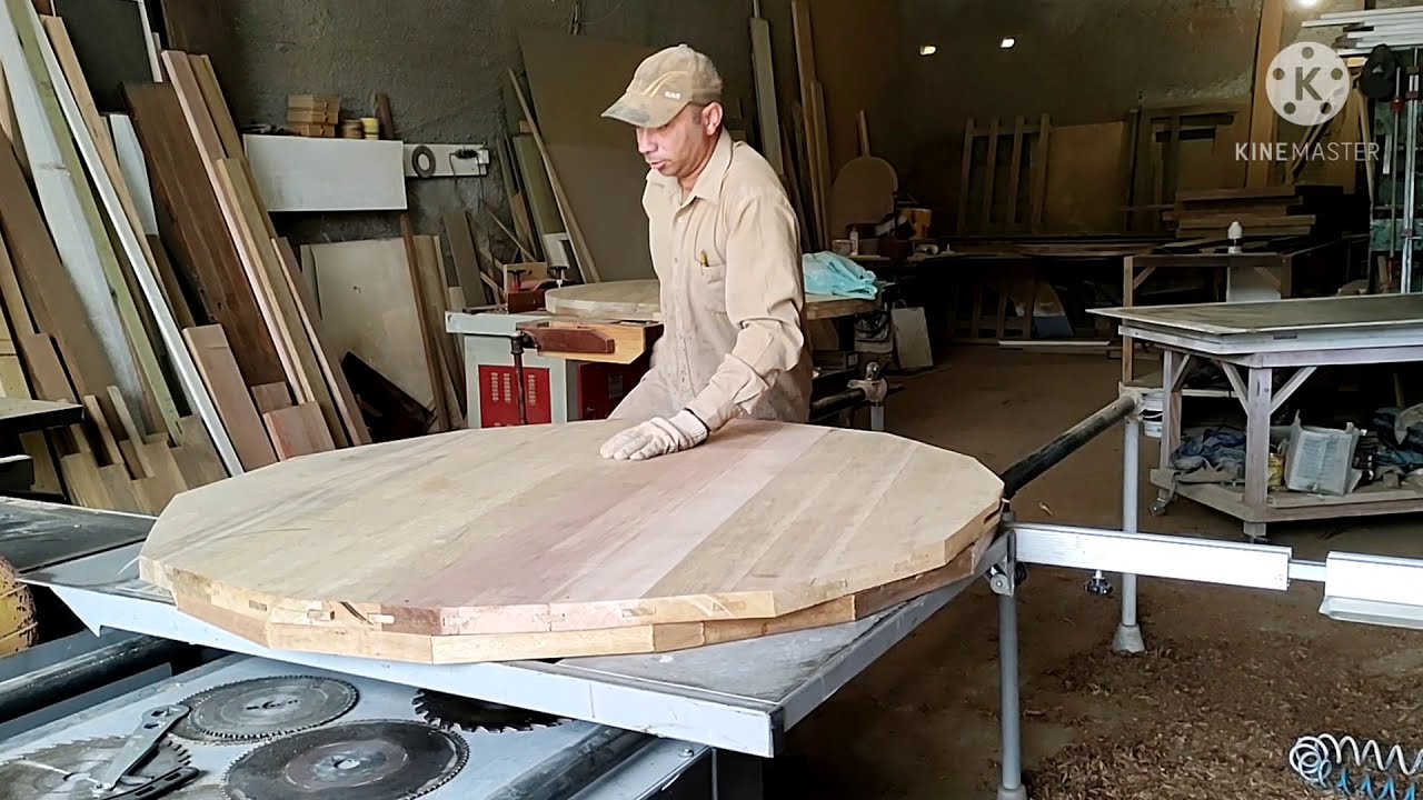 fazer tampo de mesa redondo