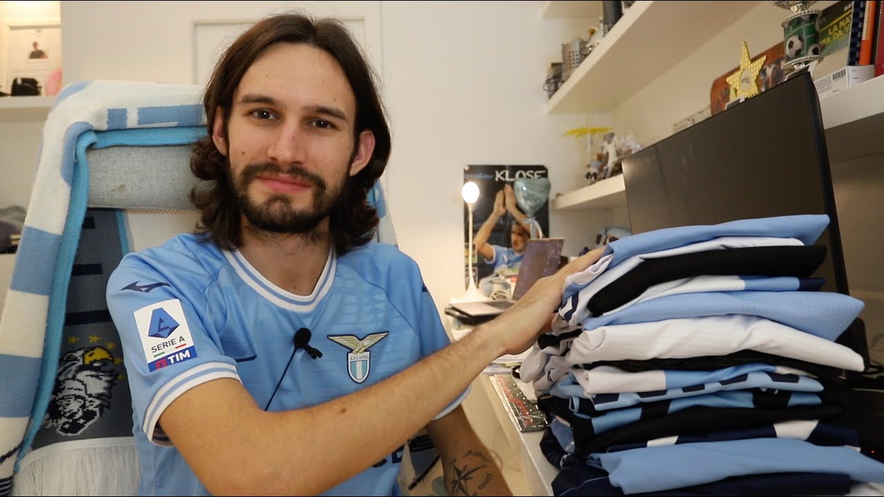 La MIA INTERA COLLEZIONE di MAGLIE della S.S.LAZIO