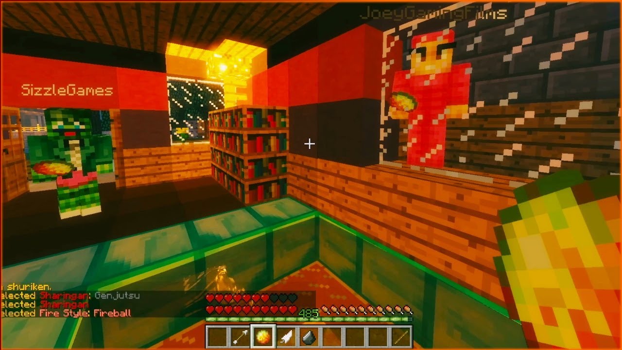 Minecraft Naruto Server w/ SizzleGames &JoeyGamingFilms | Kankuro787's Server Recreation | Episode 1