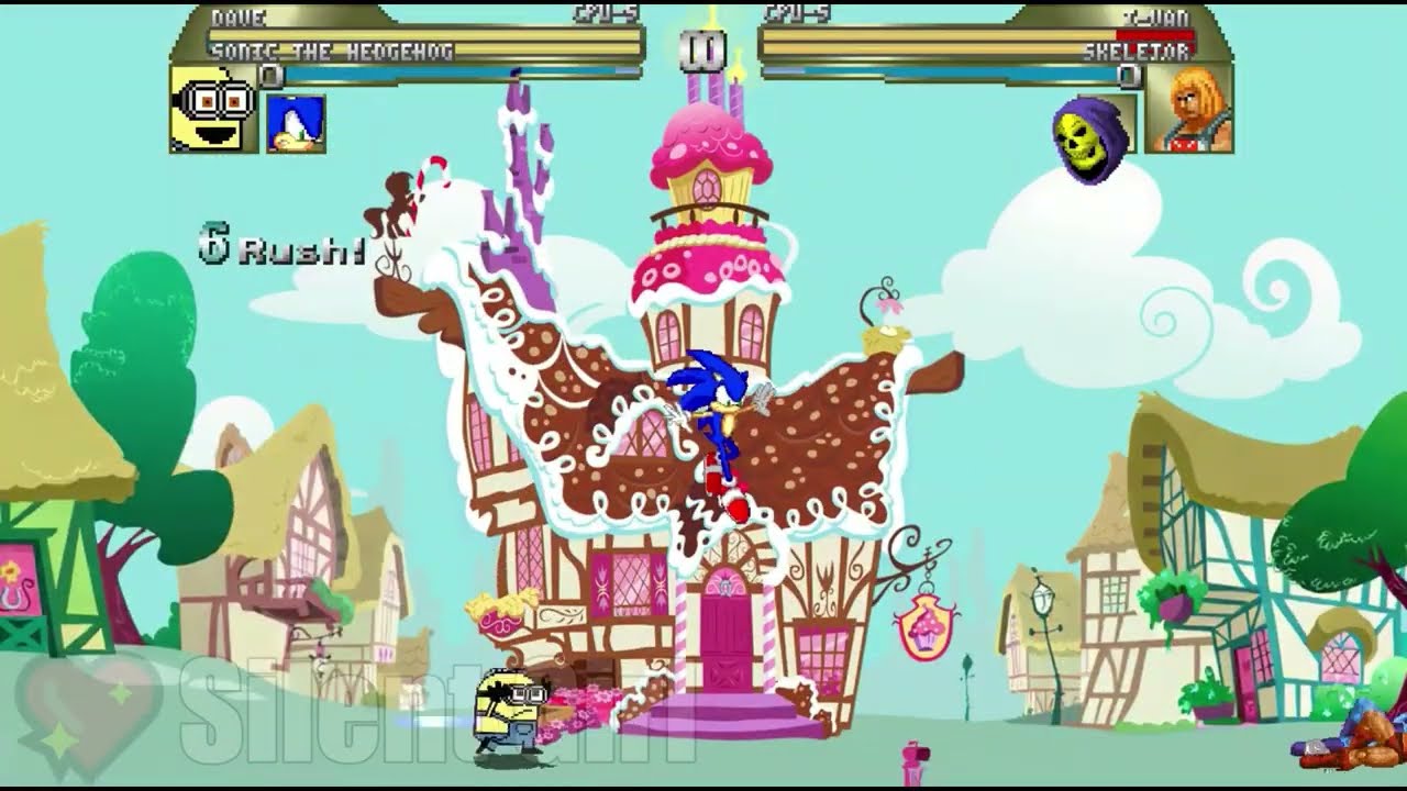 REQUESTED BY @Jadthesonicandminionsfan500: Team Dave vs Team He-Man - Mugen Battle