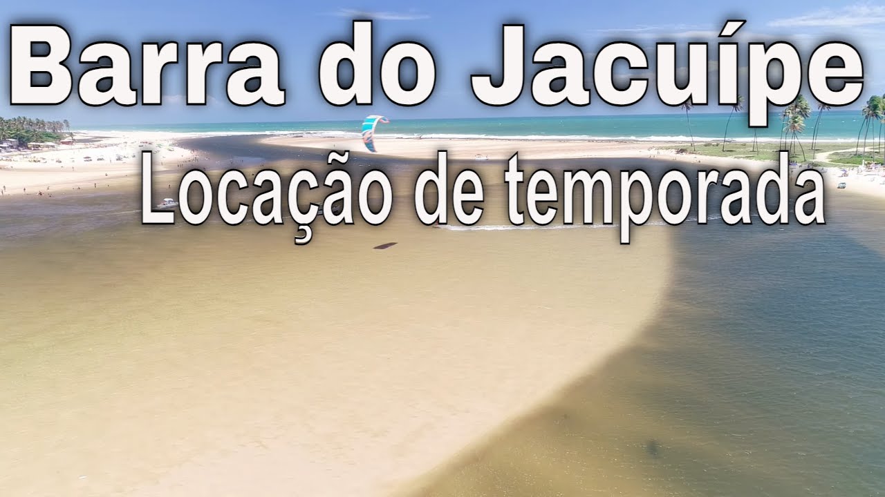 Barra do Jacu&iacute;pe, Cama&ccedil;ari BA - Loca&ccedil;&atilde;o temporada de frente para o Rio