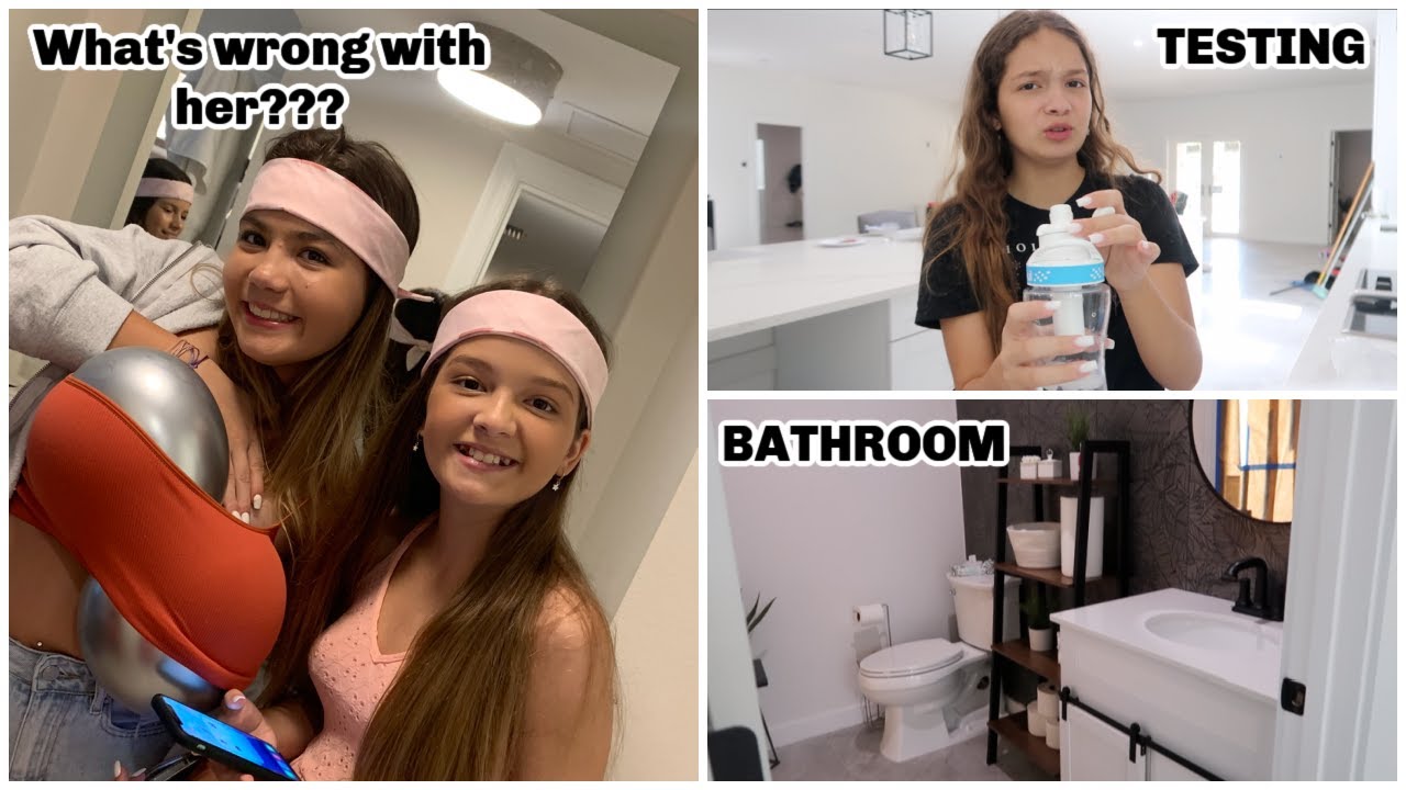 WHAT'S WRONG WITH ALISSON? BATHROOM TOUR | VLOG