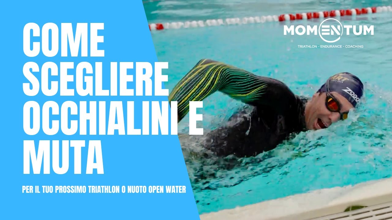Come scegliere occhialini e muta per il triathlon e il nuoto in acque libere