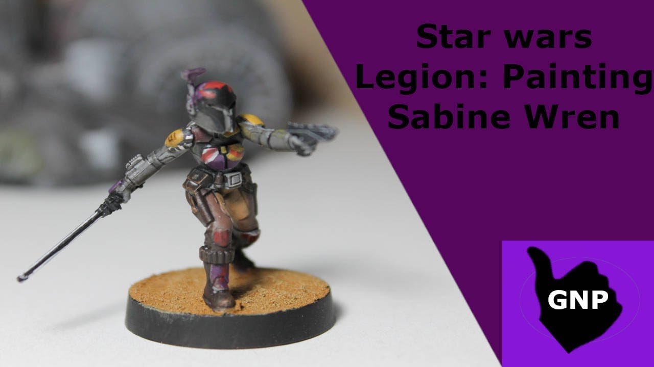Star Wars Legion: How to Paint Sabine Wren