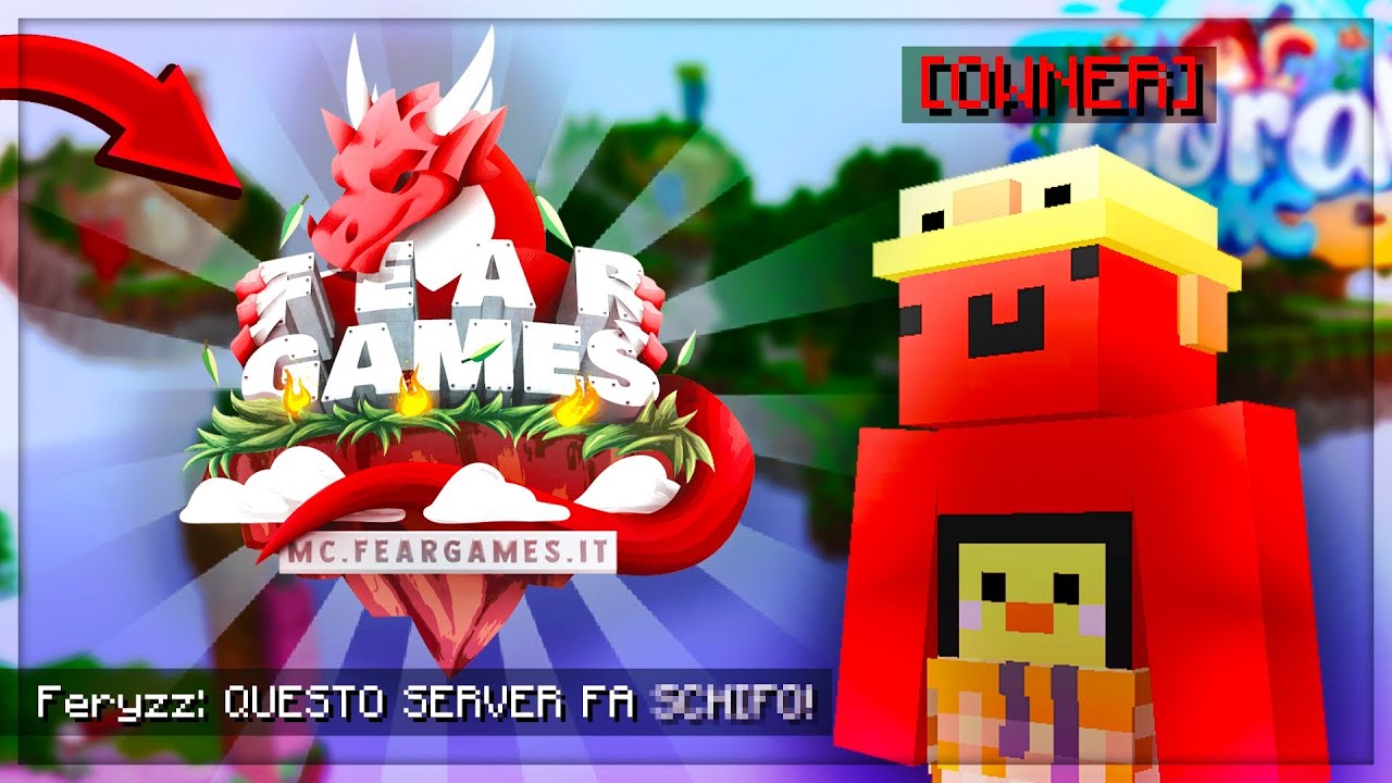 Porto l'Owner di CoralMC su FearGames...