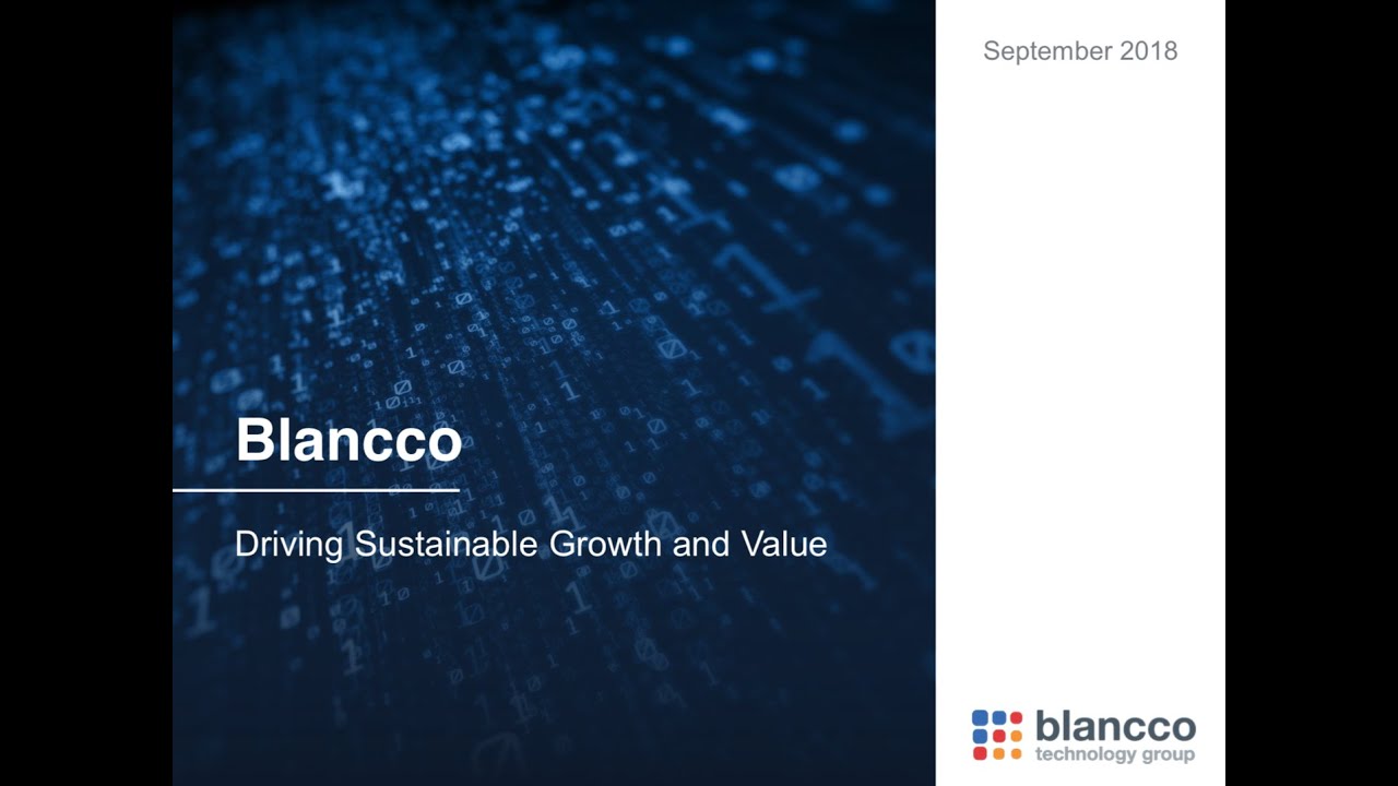 Blancco at the Equity Development investor forum September 2018
