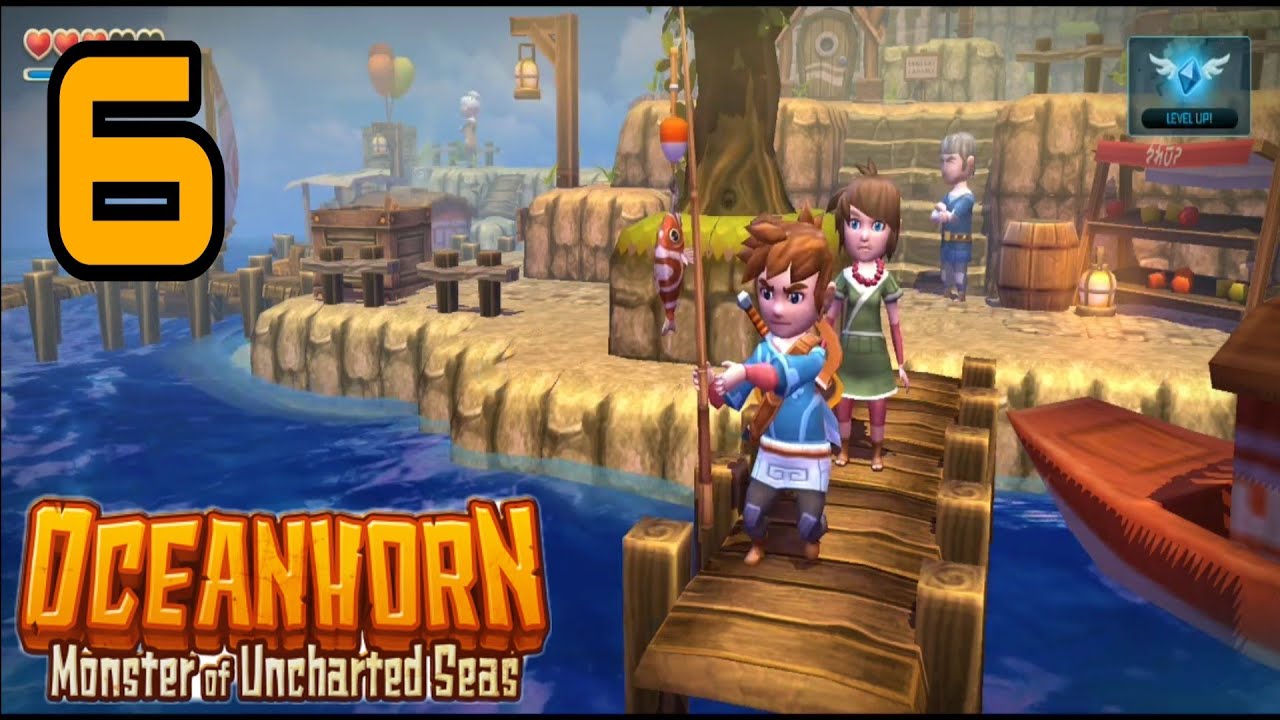 Action Adventure Android/IOS Game (OCEANHORN 1 Gameplay Part 6)