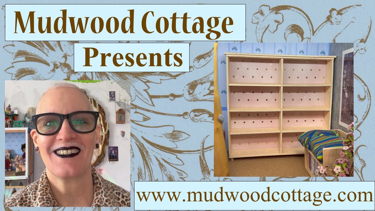 Mudwood Cottage Presents: A Cardboard Bookshelf