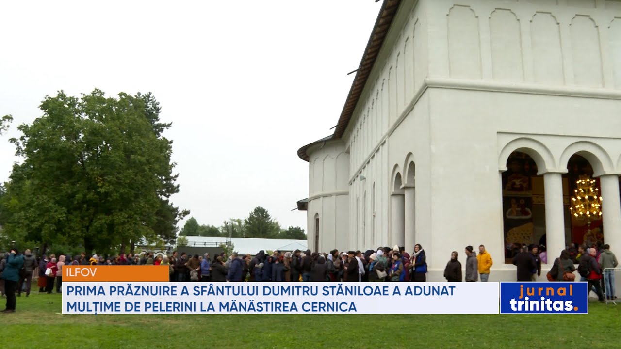 Prima prăznuire a Sfântului Dumitru Stăniloae a adunat mulțime de pelerini la Mănăstirea Cernica