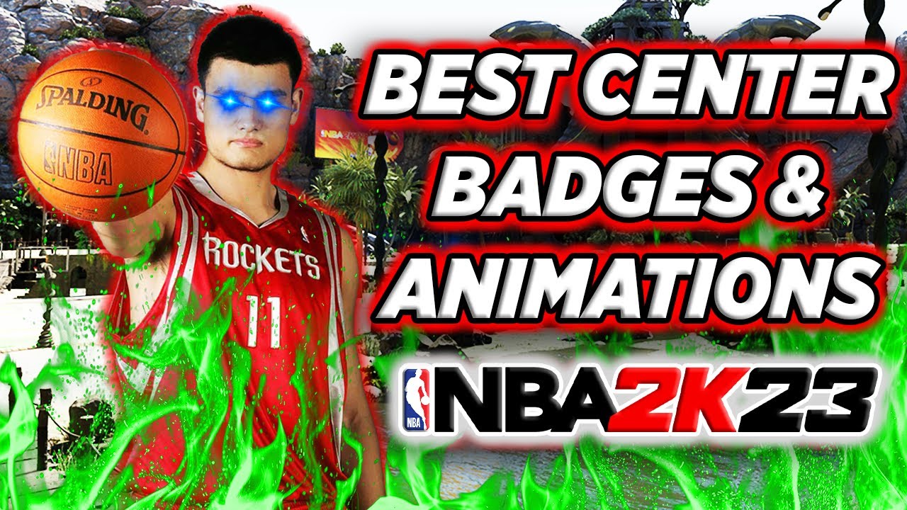 *NEW* BEST CENTER BADGES + ANIMATIONS IN NBA 2K23! GLITCHY BIG MAN BUILD TIPS SEASON 5!
