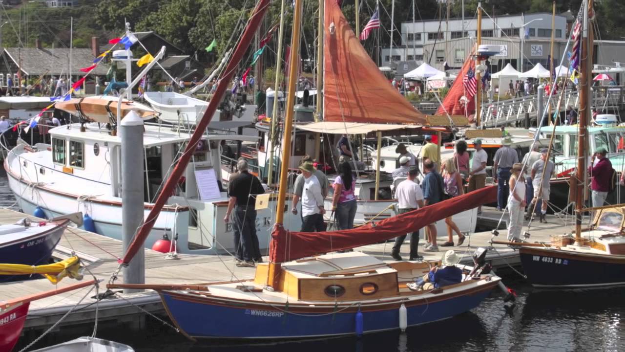 Devlin Boats at the Wooden Boat Festival