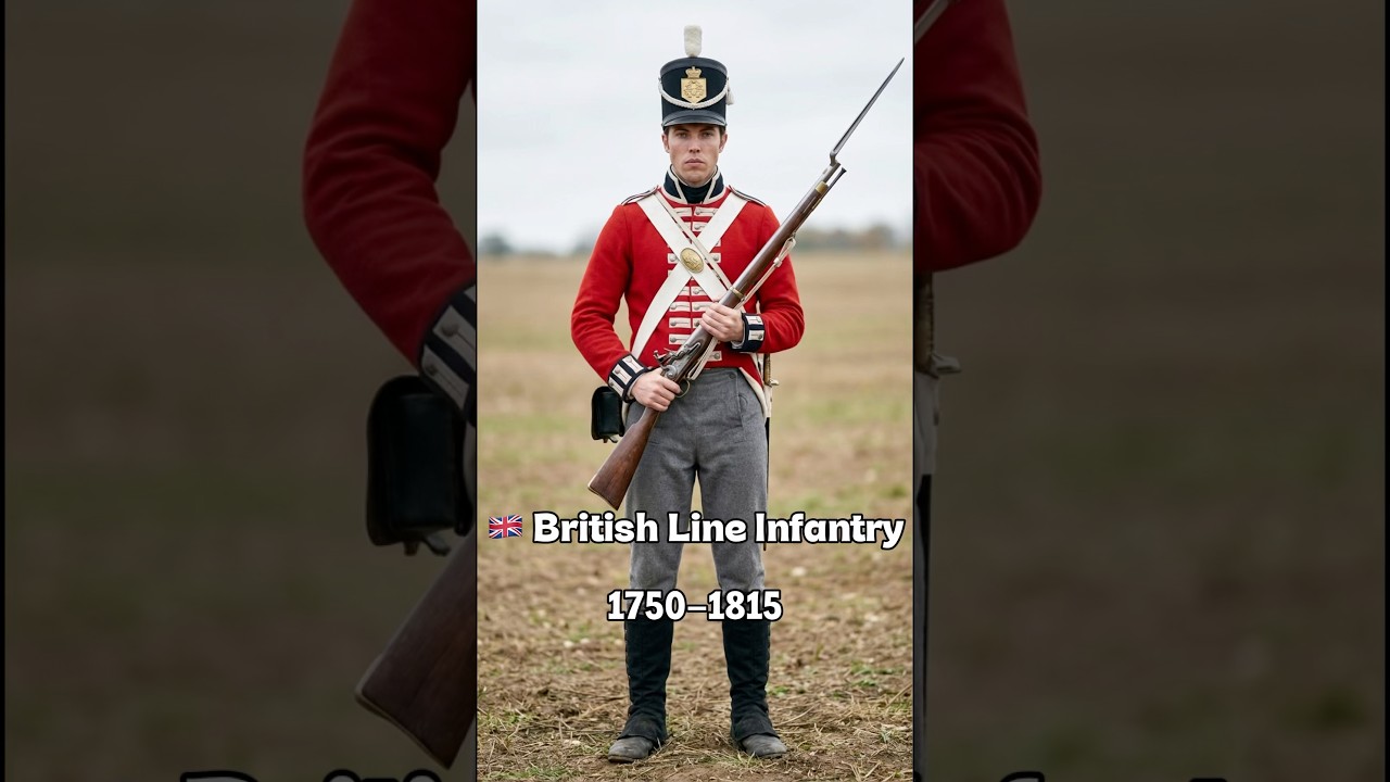 🇬🇧 British Line Infantry &mdash; 1750&ndash;1815