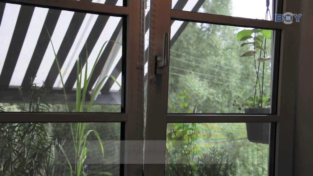 Boy Katzennetze - Kippfensterschutz für Katzen