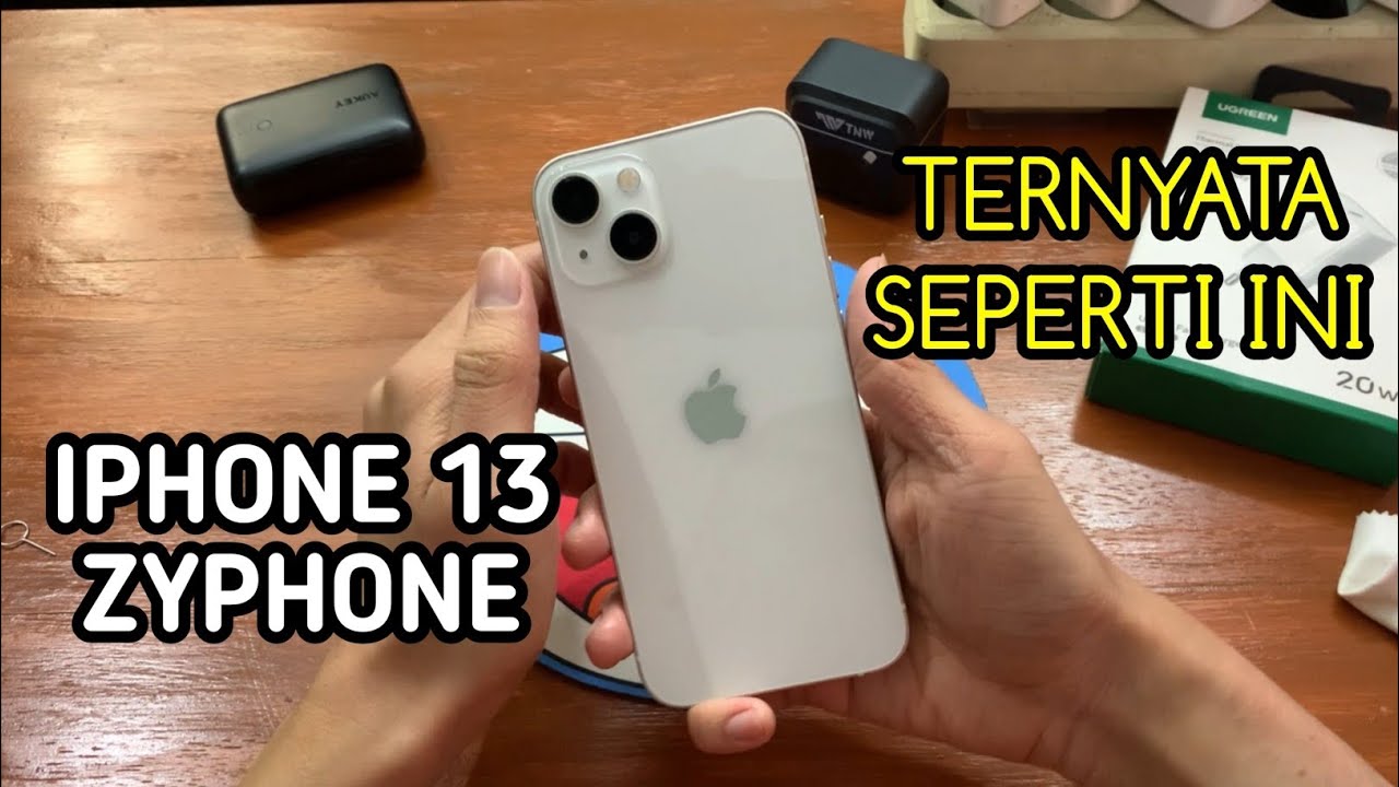 Unboxing paket IP 13 yg aku co di ZYPHONE | sekalian tutorial cara cek iPhone nih