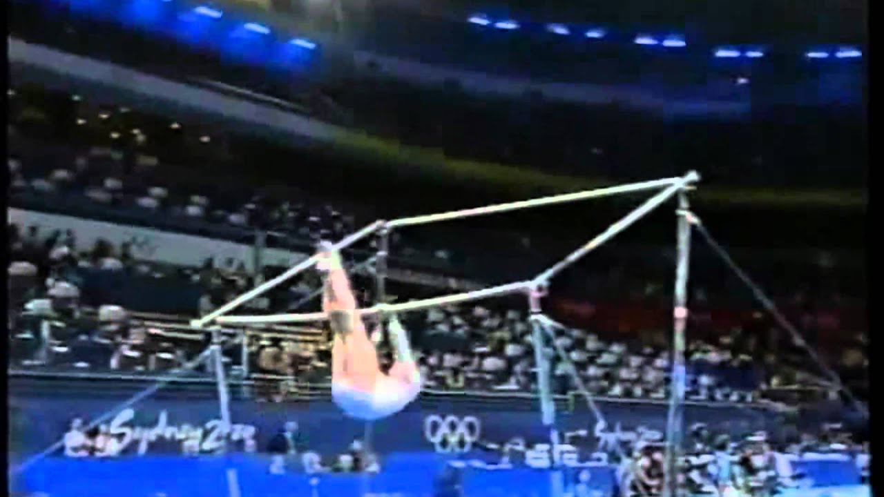 Yekaterina Lobaznyuk - Uneven Bars - 2000 Olympics - Team Qualifications