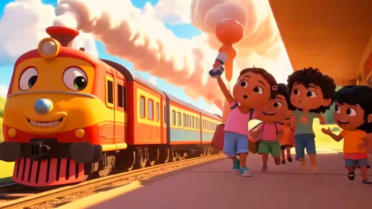 “Chuk Chuk Rail Gari | Fun Train Plane Bus Song for Kids”