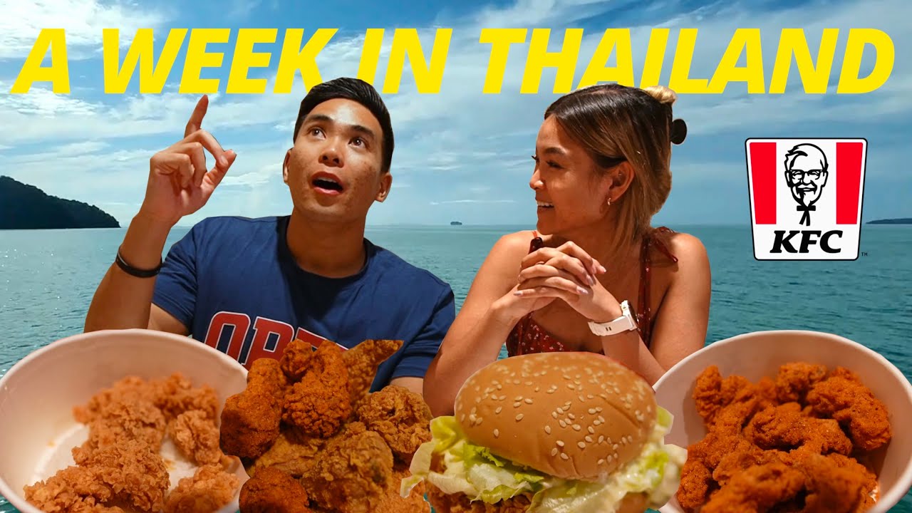 Thailand KFC Review 🇹🇭 Our honeymoon comes to an END