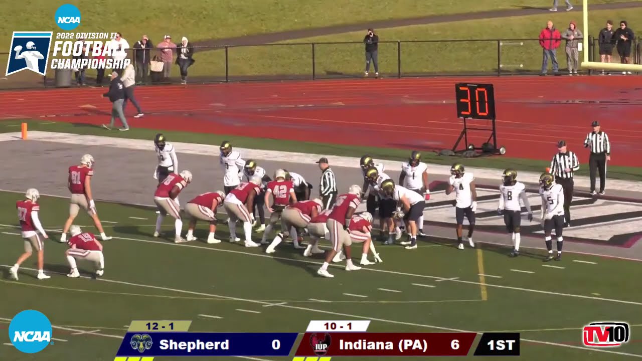 2022 NCAA Division II Football Super Region 1 Final: Shepherd Rams @ IUP Crimson Hawks (12.3.2022)
