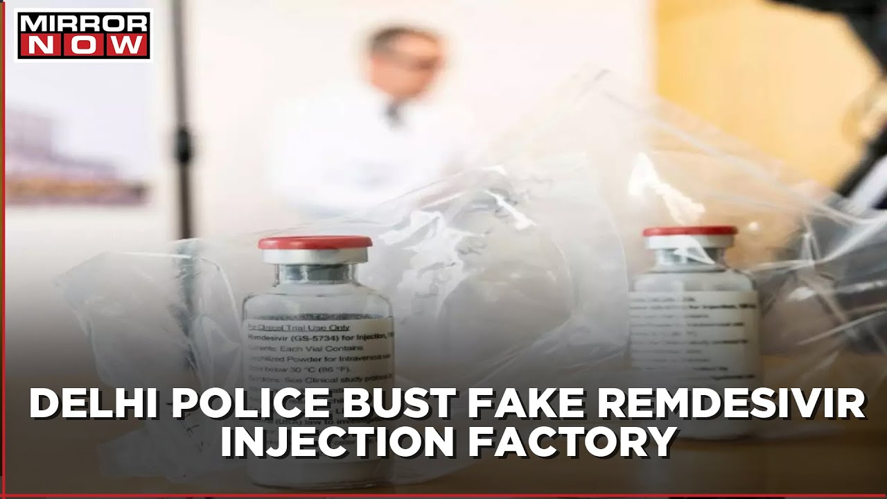 Delhi Crime Branch raids an illegal Remdesivir factory in Kotdwar