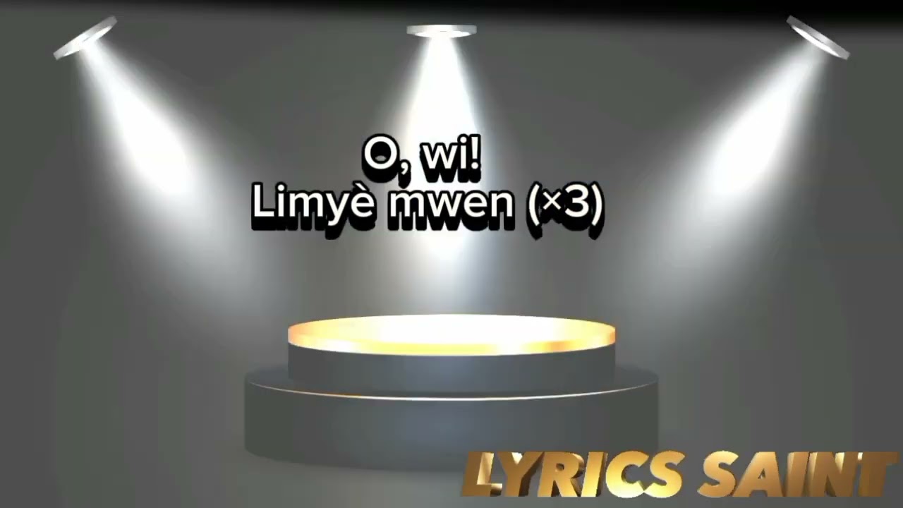 Durkeim, Limyè( Pawòl/Lyrics).